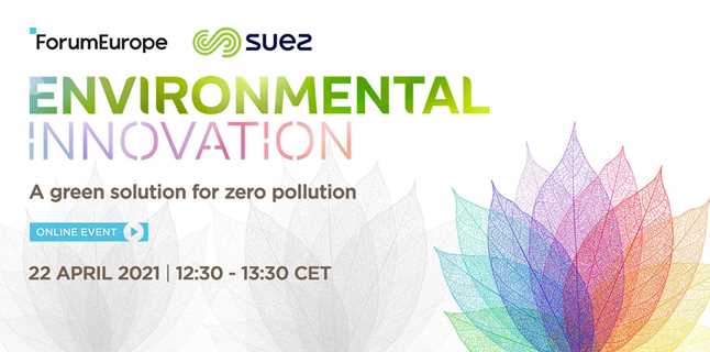 Commissioner Sinkevičius and Bertrand Camus to speak at 'Environmental Innovation: A green solution for zero pollution'